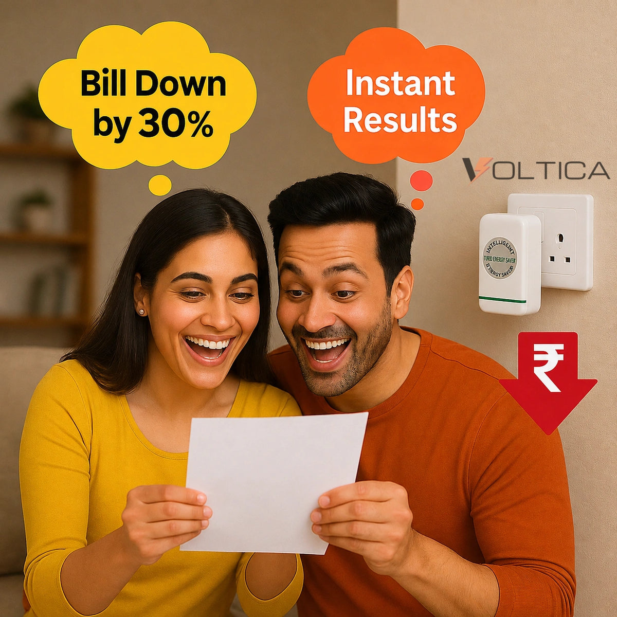 Voltica Electricity Saver- Advanced Capacitor Technology