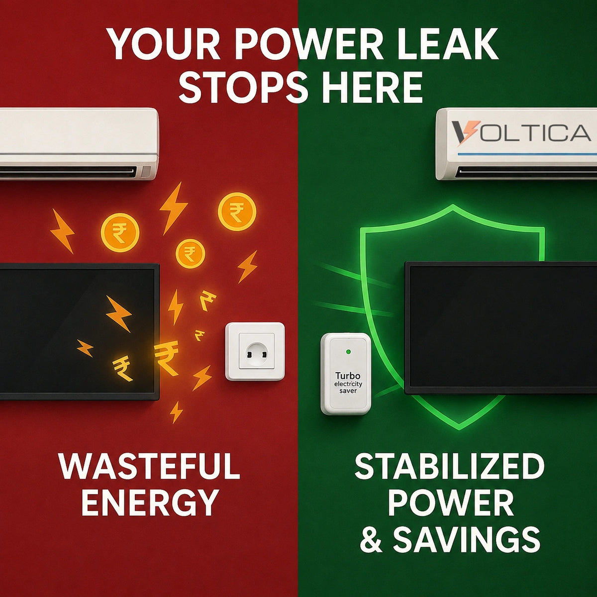 Voltica Electricity Saver- Advanced Capacitor Technology