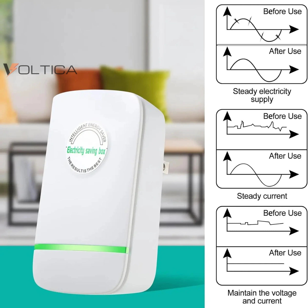 Voltica Electricity Saver- Advanced Capacitor Technology